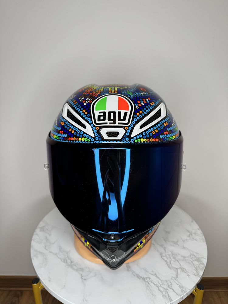 Kask Motocyklowy Agv Pista GP-R ML Vr46 6 szyb Sportowy Moto Go Hjc