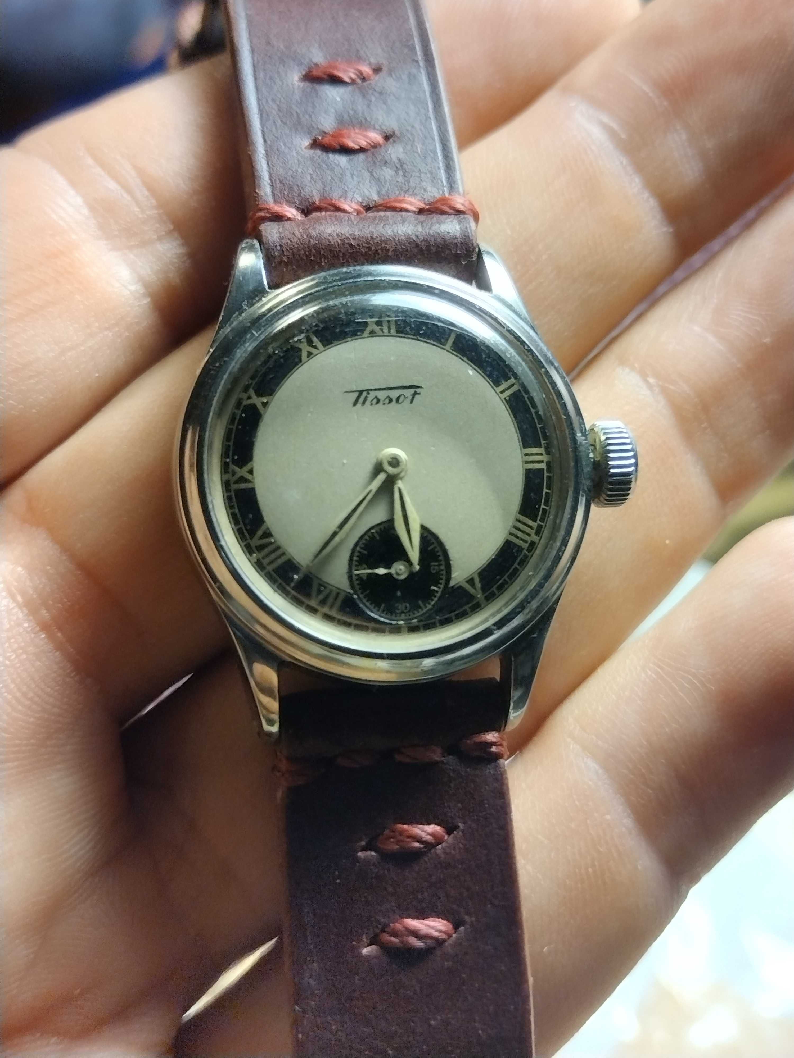 TISSOT w stanowej kopercie z 1954r unikat
