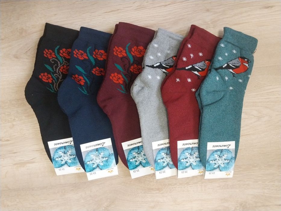 Жіночі теплі шкарпетки від 2 пар ціна за пару 45