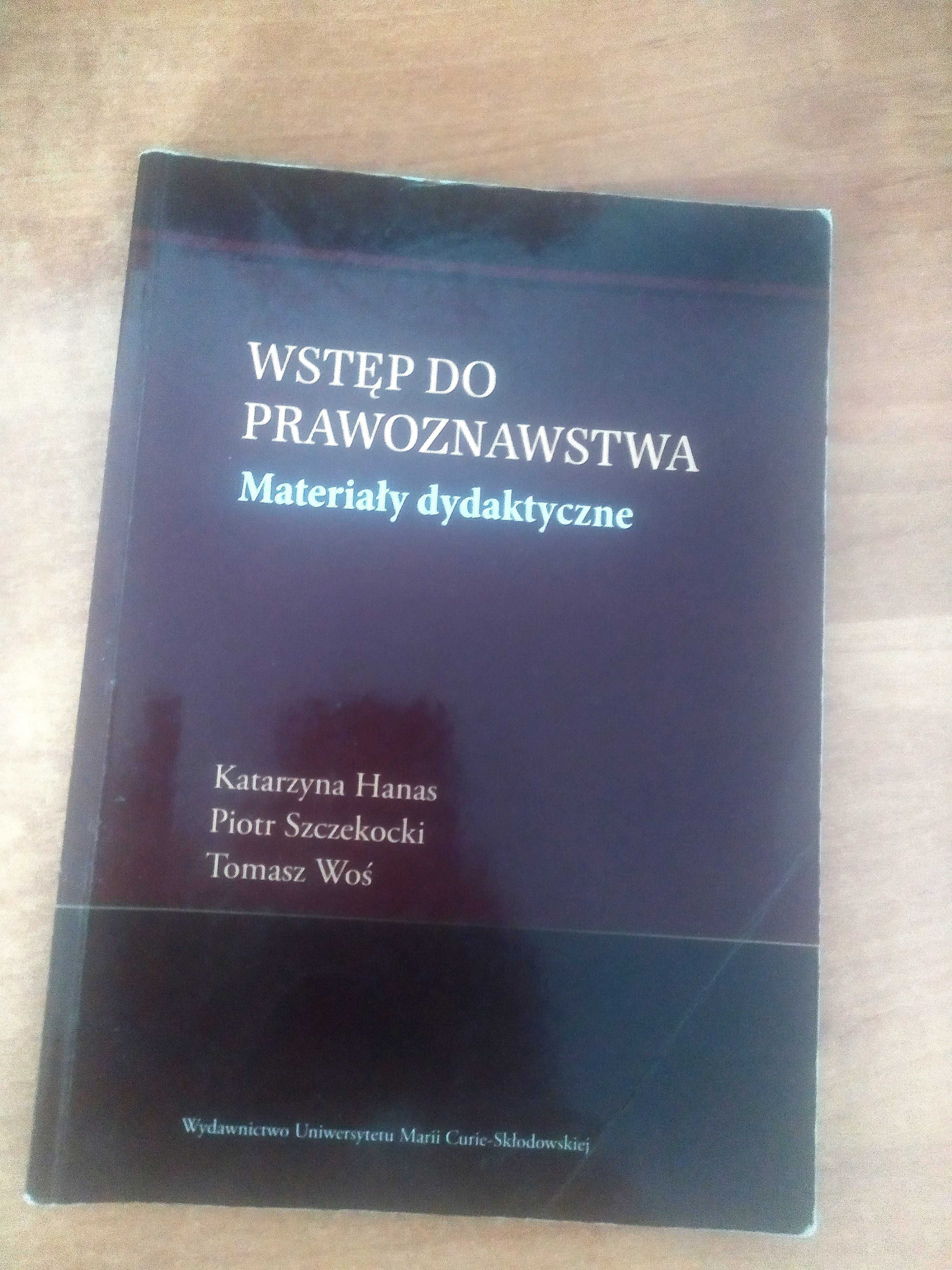Wstęp do prawoznawstwa Materiały dydaktyczne