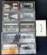Lote de 8 Cassetes de diversos tipos, alguns raros. (Lote 6)