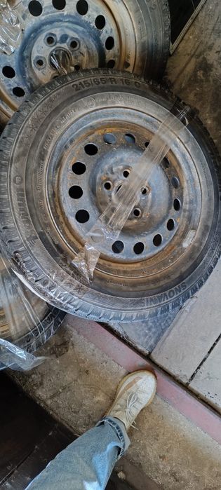 Зимова резина з дисками на бус 5 шт.