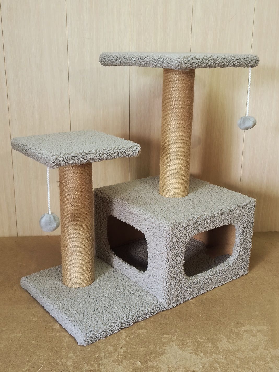 Когтеточка. Домик для кота и кошки.Дряпка. 1150