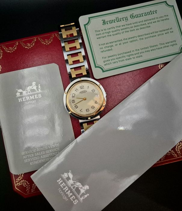 Zegarek Hermes Clipper 34mm Unisex