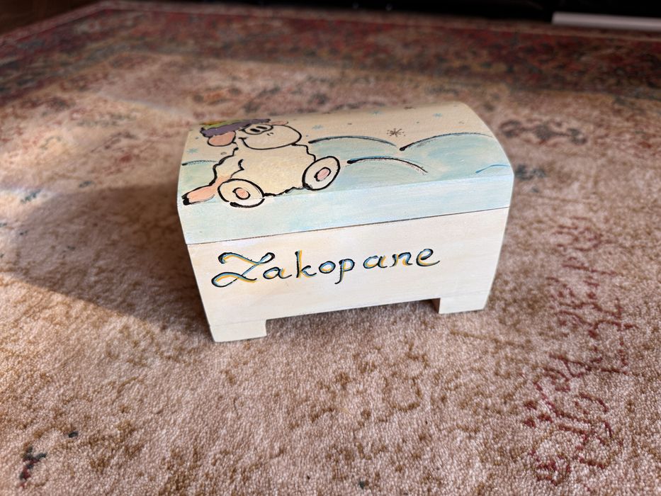 Szkatułka drewniana