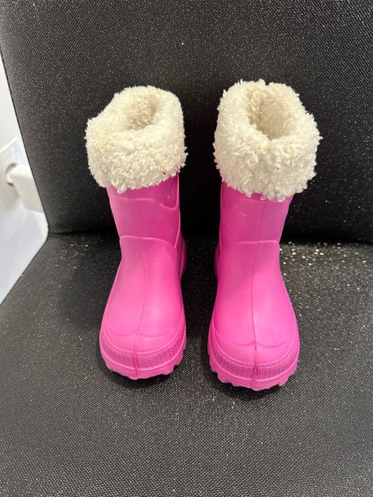 Botas de Cano Rosa Quentinhas Nº 22/23