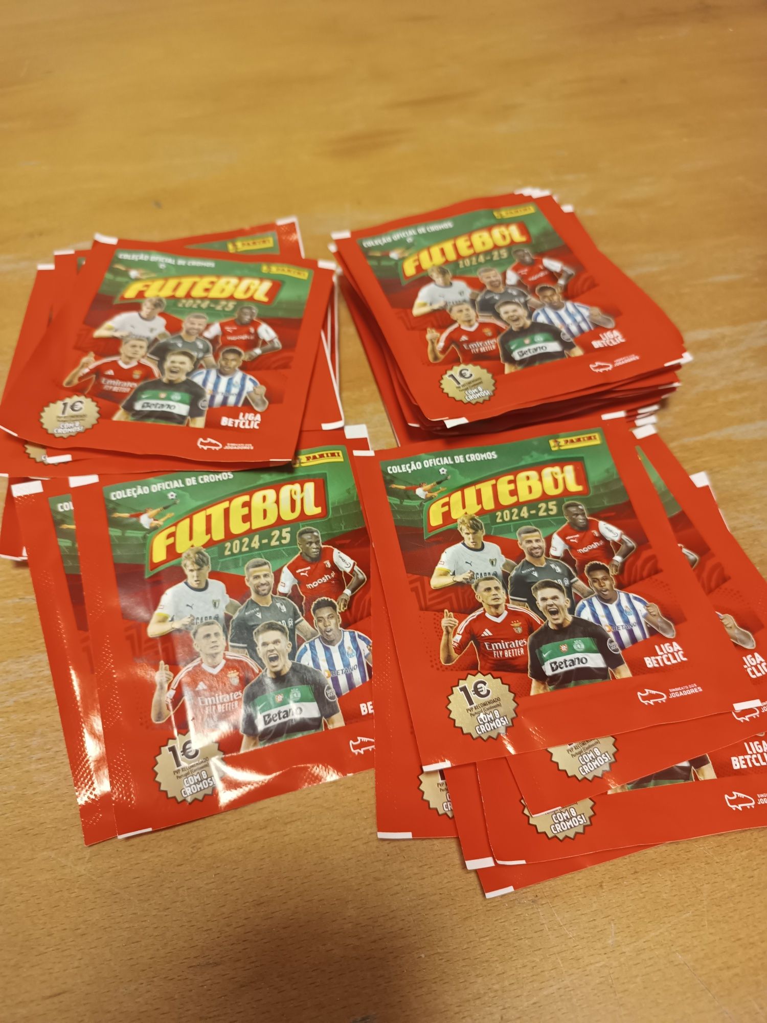 41 Saquetas Panini Futebol 2024-25 Liga Betclic