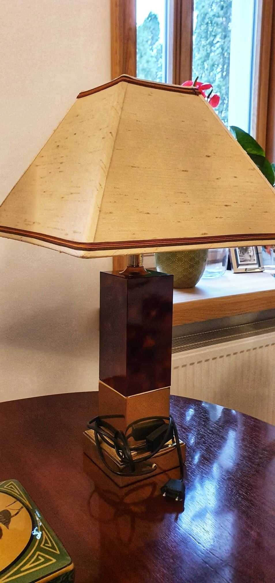 Piękna para lamp stołowych. Art Deco. Unikalny design. Cena gratisowa!