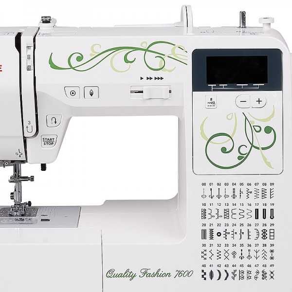 Janome quality fashion 7600