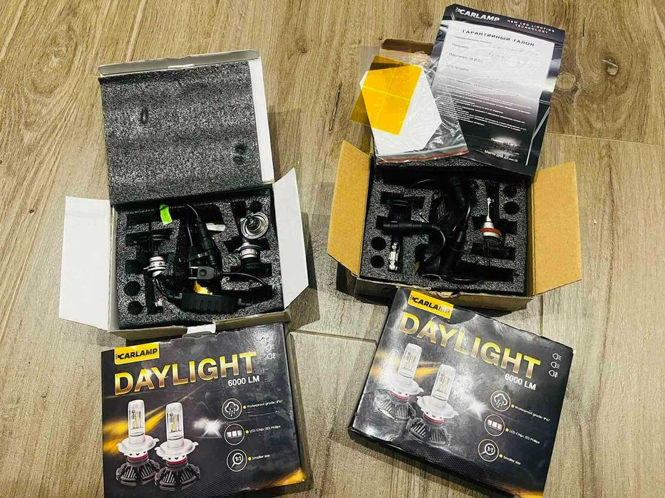 Автолампи свтлодіодні   CARLAMP DAY LIGHT LED 6000 LM 6000 K H11