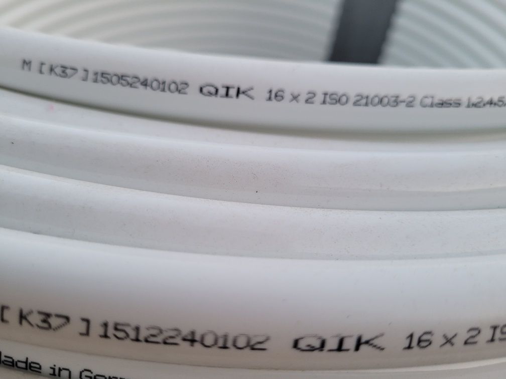 Rura wielowarstwowa QIK PE-RT II/AL/PE-RT II
16x2