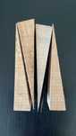 Kliny drewniane z drewna twardego 170x50x35 100szt Faktura