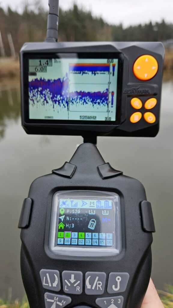 Łódka Zanętowa BOATMAN VULCAN Black Pro Gps+ Echosonda Sn4 Sklep