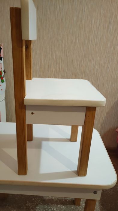 Стол и стул детский, мебель, меблі стіл і стілець дитячий