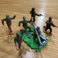 Soldados Americanos da 2ªGuerra Mundial da Timpo Toys (England)