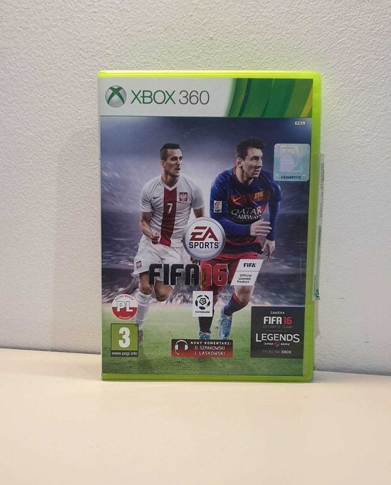 Gra Fifa 16 Xbox 360 2 x PL