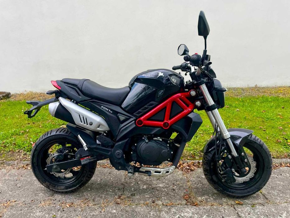 Romet Pony Monster 125 Motorynka Kat B Nowy Gwarancja Raty Transport