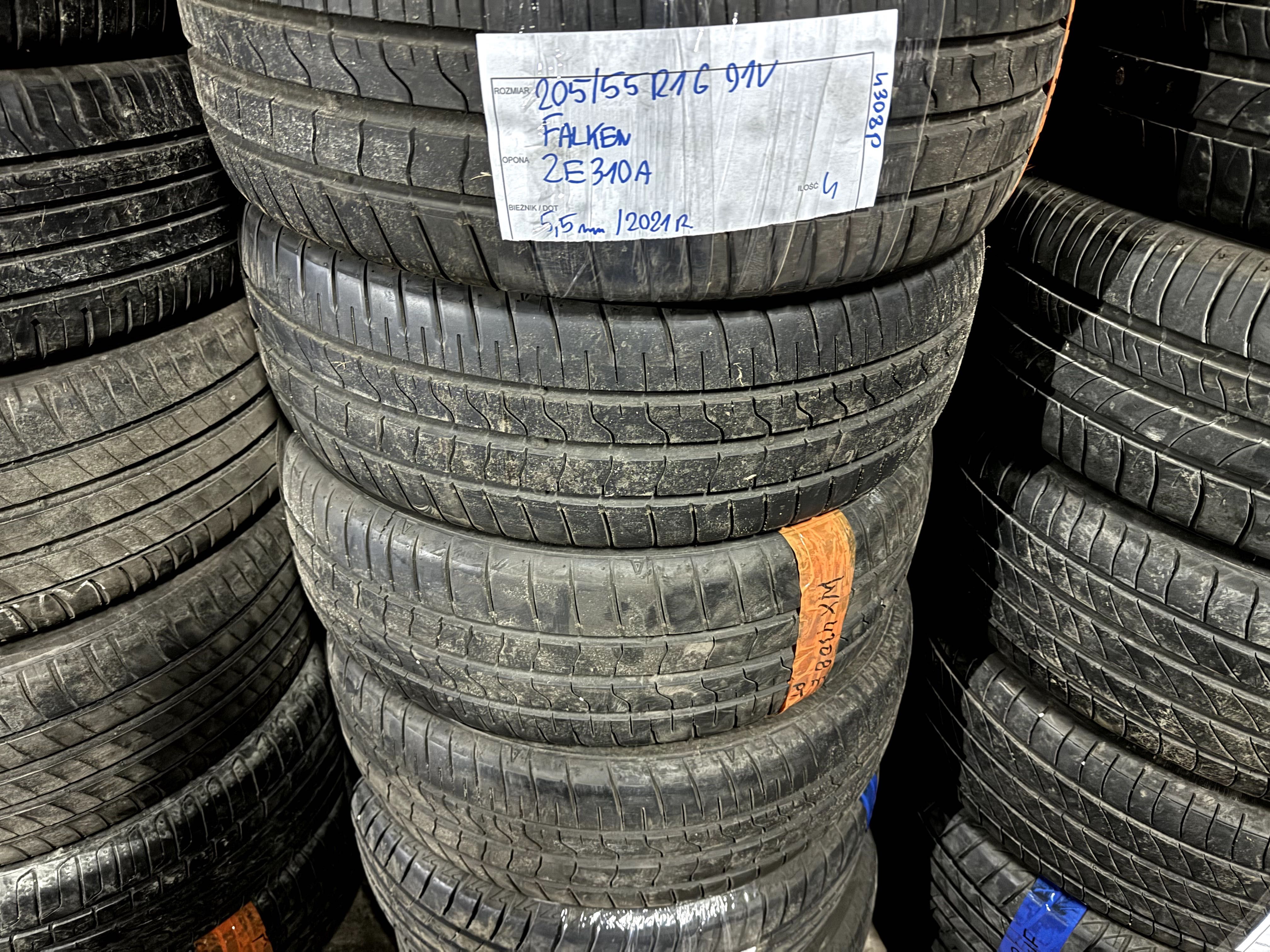 4x 205/55R16 Falken ZE310 / 2021r