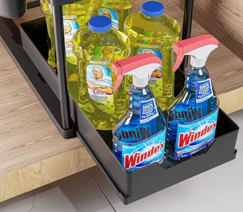 Organizer regał 2 poziomowy pod umywalkę zlew