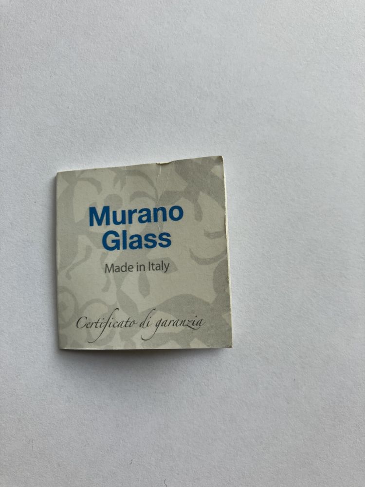 Anel de vidro de Murano