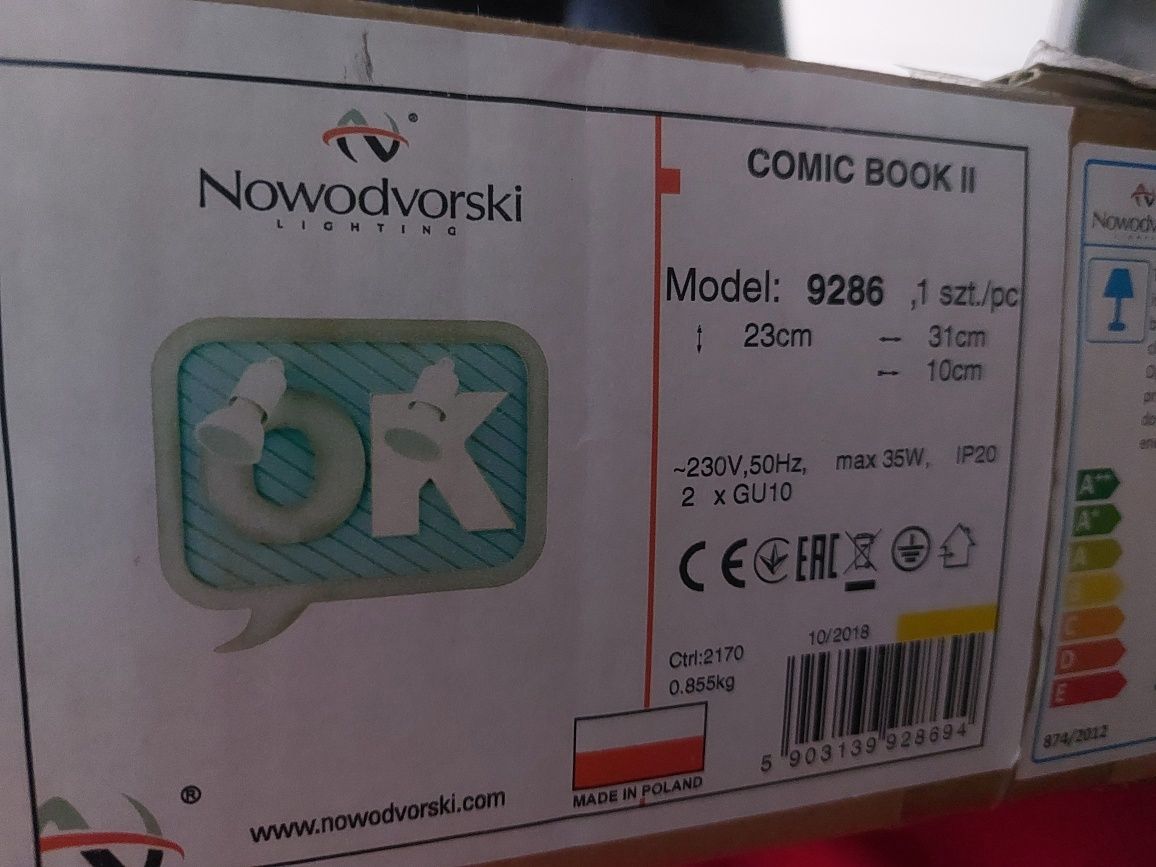 Lampka kinkiet Nowodvorski 9286