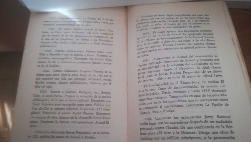 El pesanervios - Antonin Artaud (Em língua espanhola)