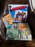 Conjunto vinis singles e LPs