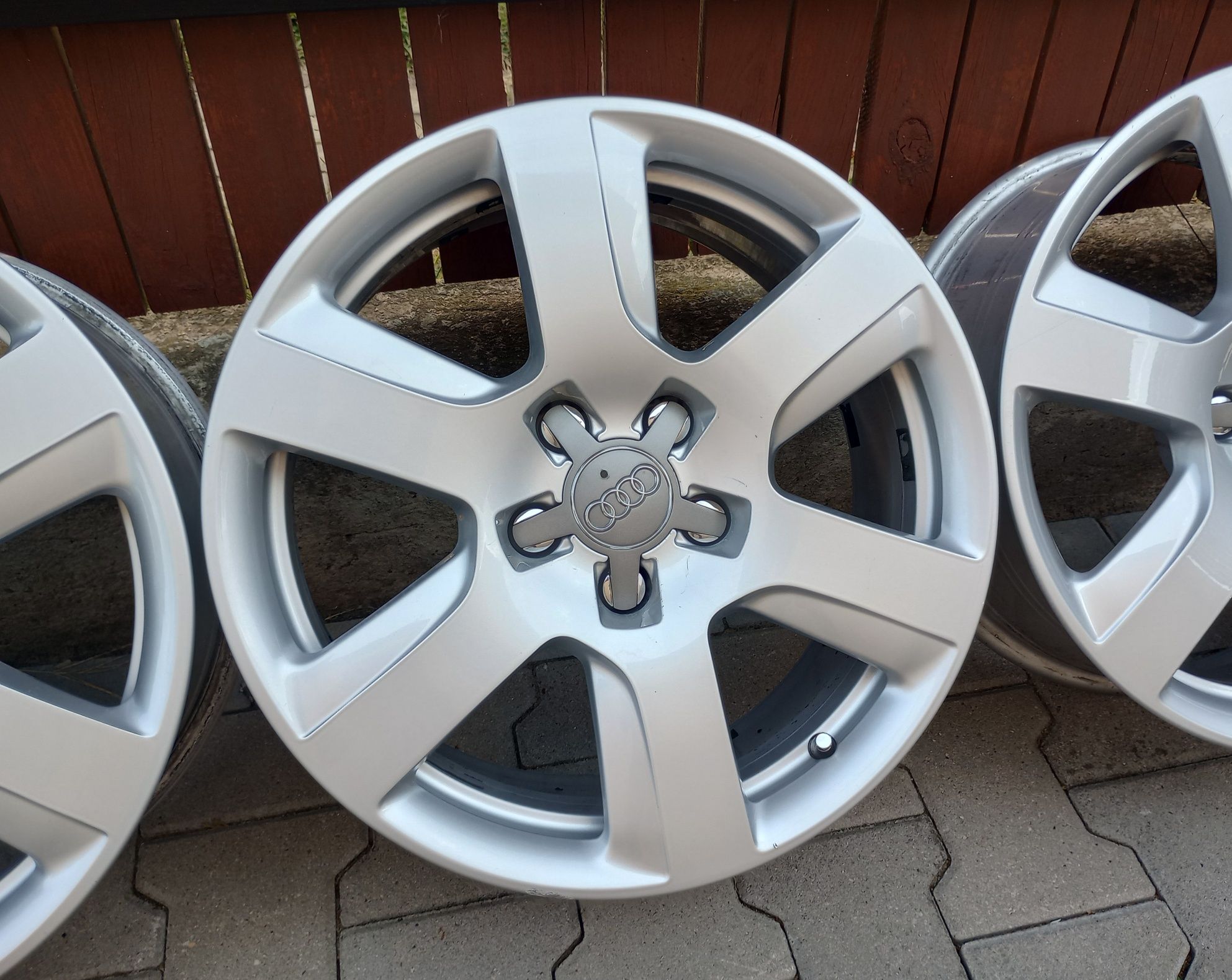 Jak Nowe Alufelgi 17" Audi A4 b7 b8 b9 A6 c6 c7 A5 A7 Felgi 5x112