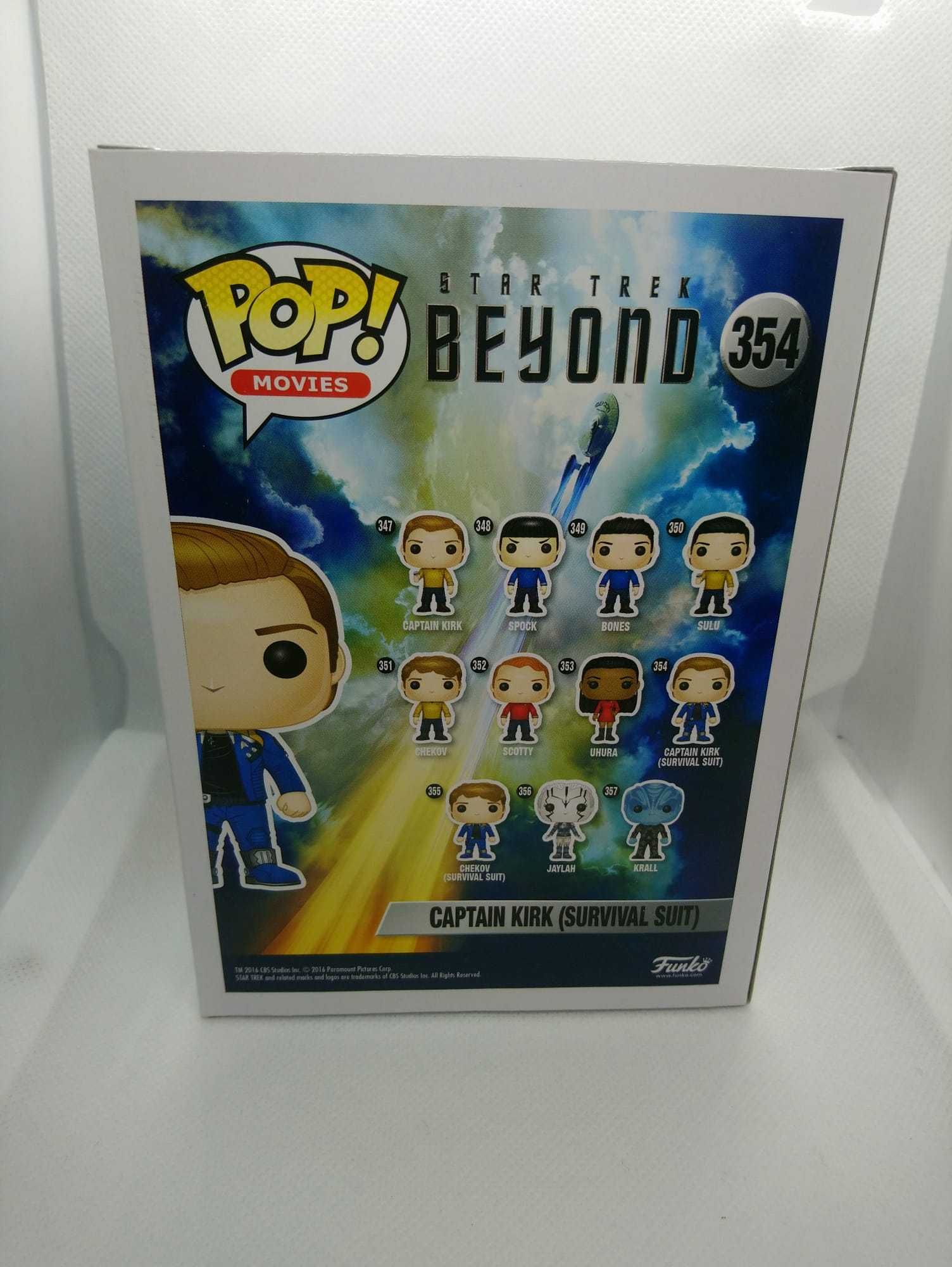 Funko Pop Star Trek Beyong Captain Kirk Survival SUit 354