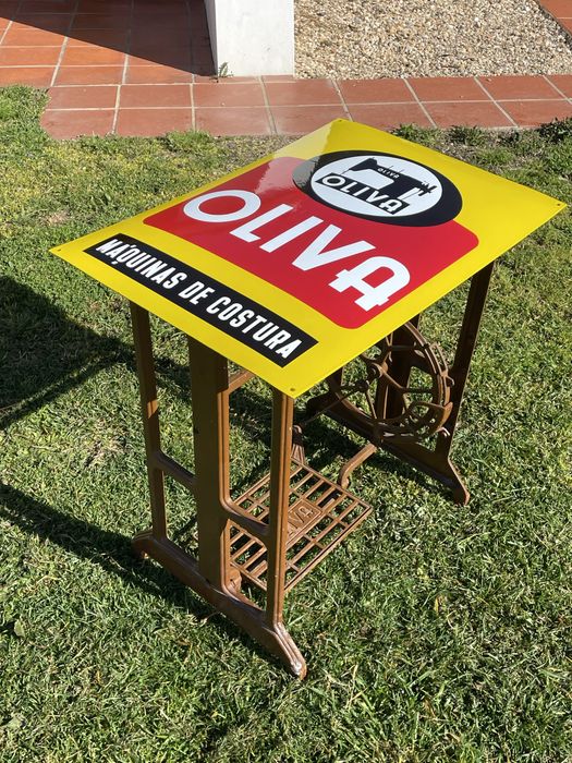 Placa esmaltada OLiVA 70x50cm