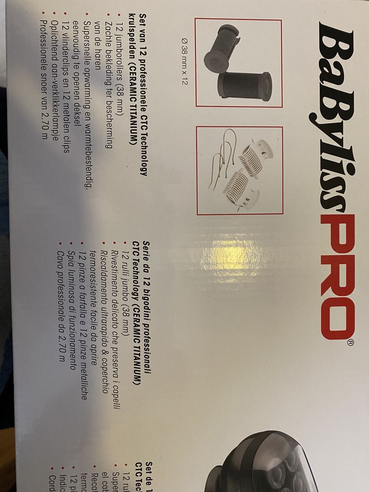 BaByliss PRO termoloki termowałki