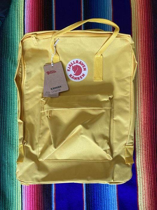 *NOVA* Mochila Fjallraven Amarela