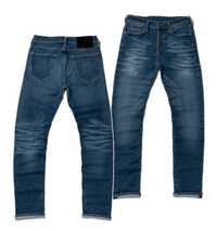 TRUE RELIGION Rocco Relaxed Skinny Deep Blue ю Jeans  чоловічі джинси