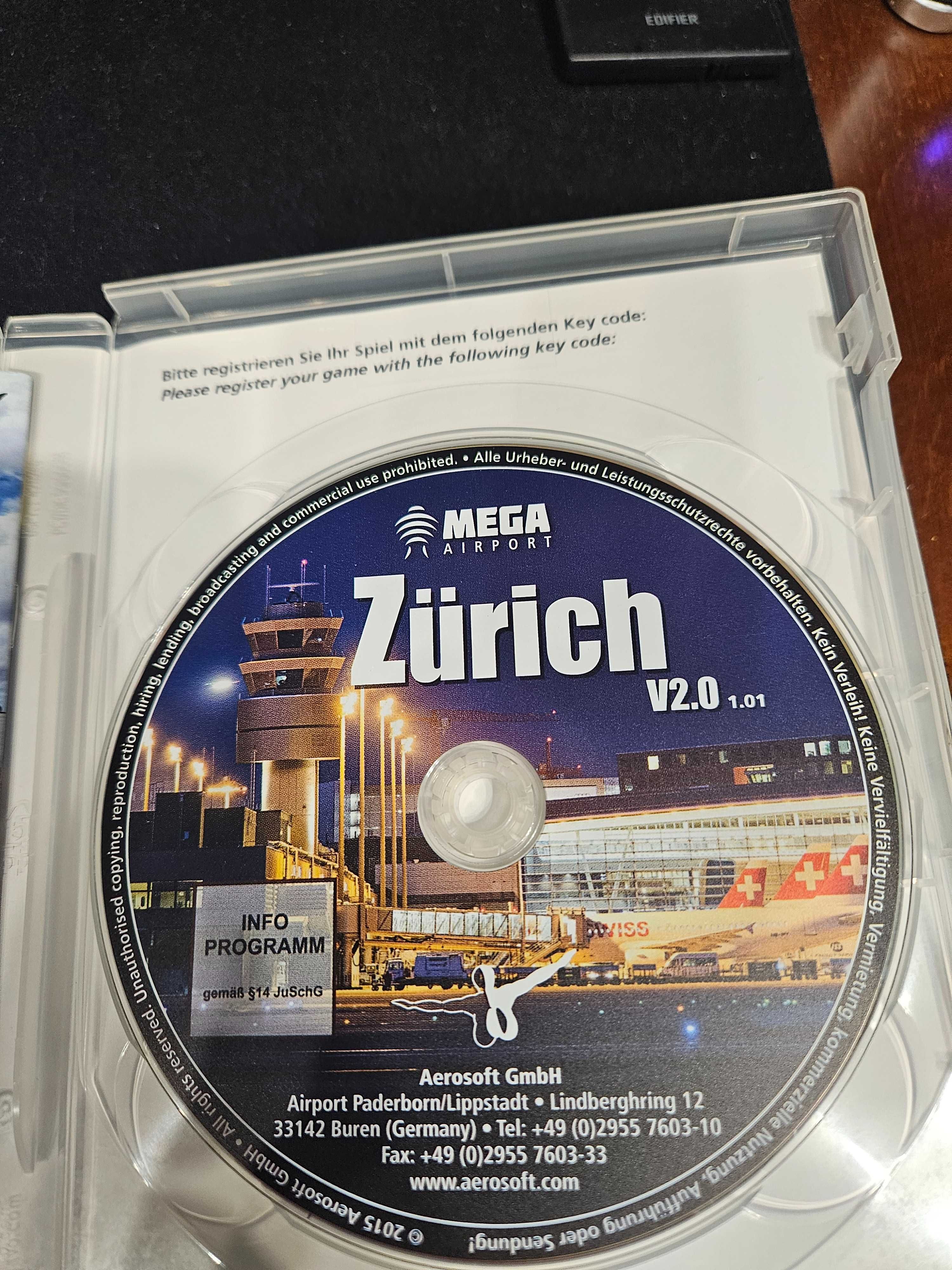 Mega Airport Zurich V2.0 Flight Simulator X na PC