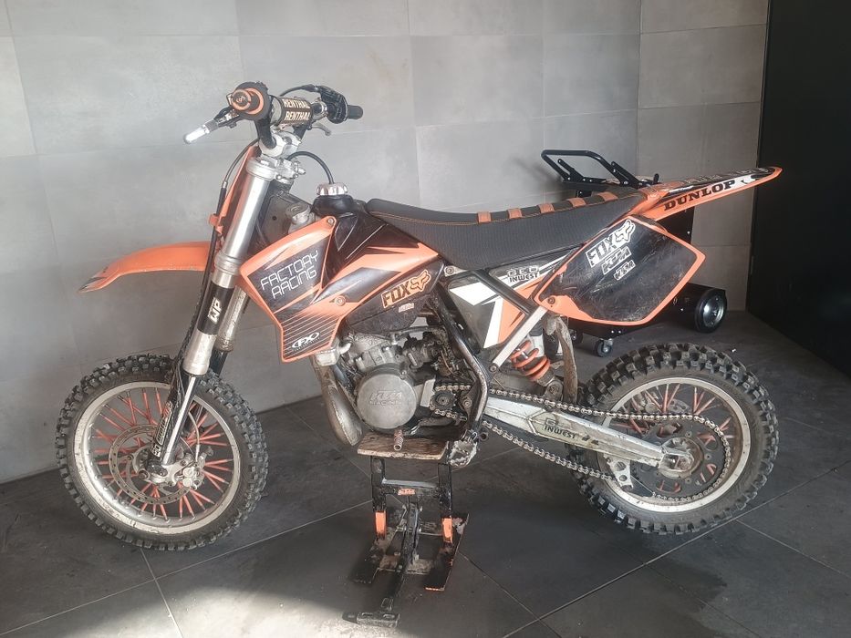 KTM SX 65 Factory Racing 2008/zamiana