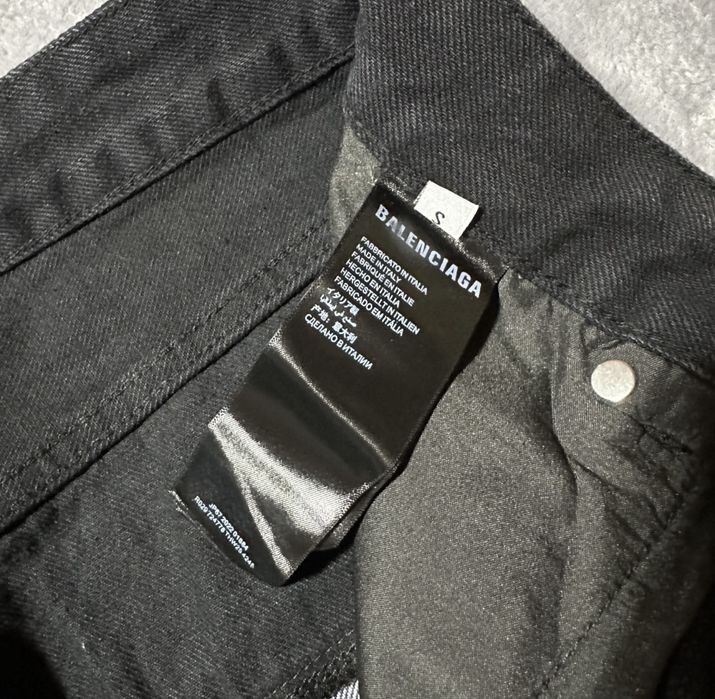 Джинсы balenciaga cut up