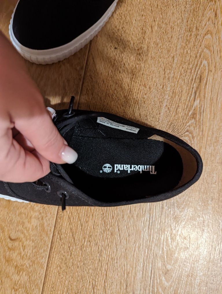 Timberland кеди чорні