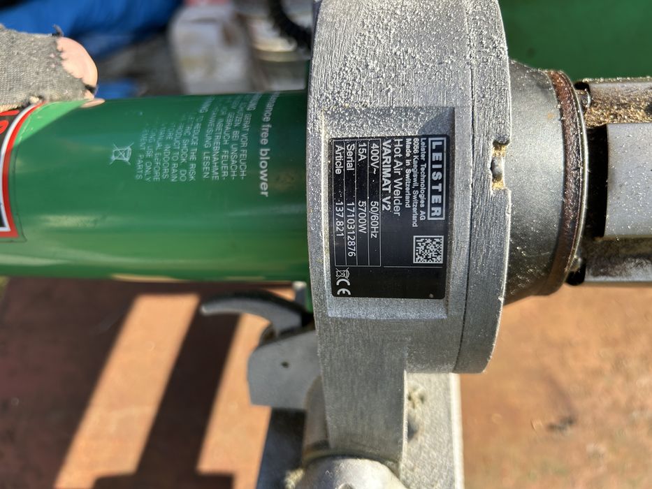 Leister Varimat V2 automat do zgrzewania membran PVC