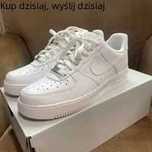 Damskie/Trampki/Nike Air Force 1 Low '07 White R.46