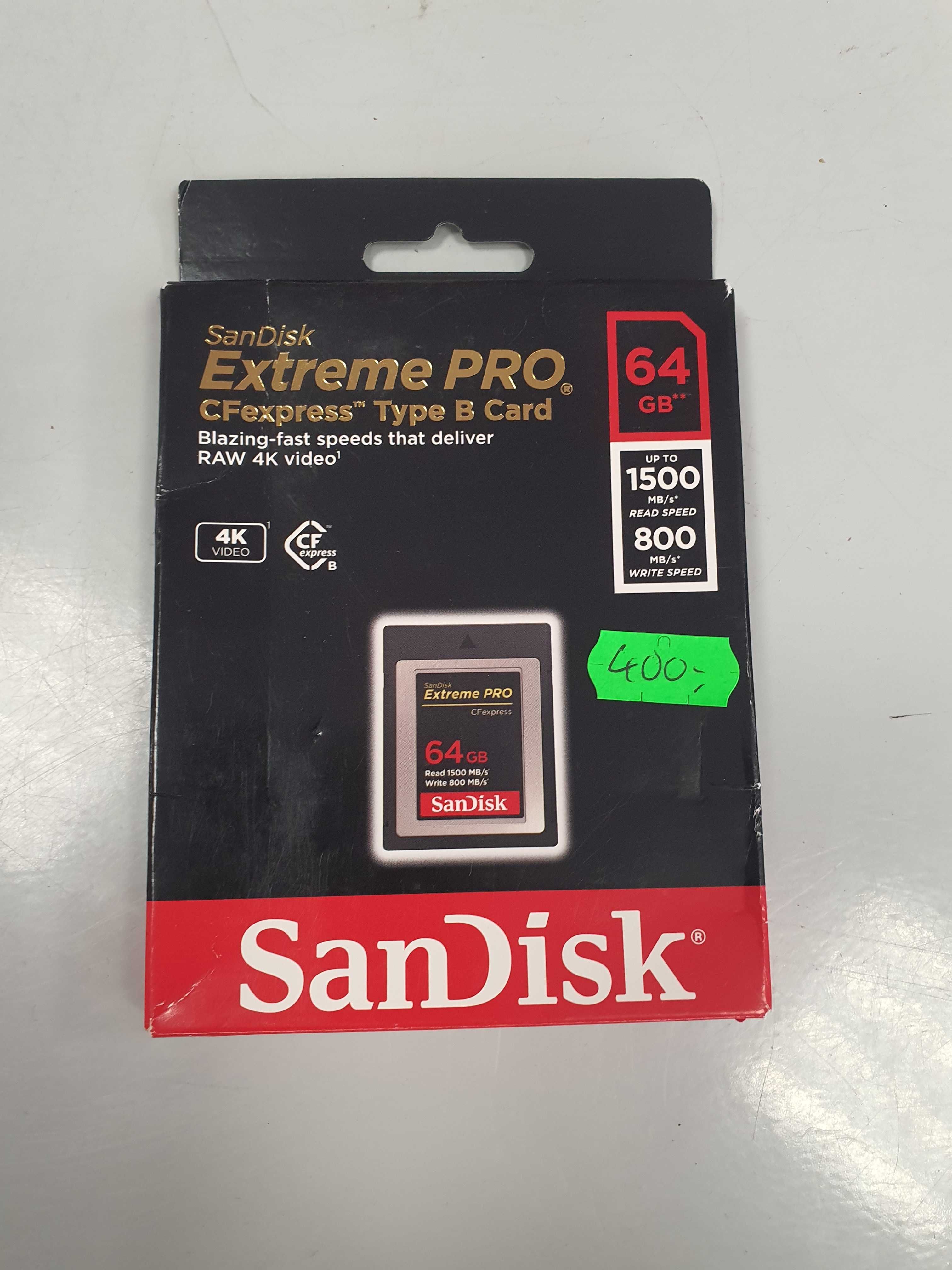 Karta pamięci CompactFlash SanDisk Extreme PRO CFexpress 64 GB