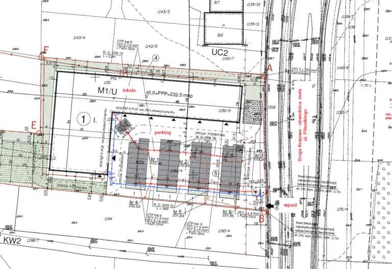 Lokale handlowo-usługowe do wynajęcia 120m2 - Jasło ul.Piłsudskiego 53