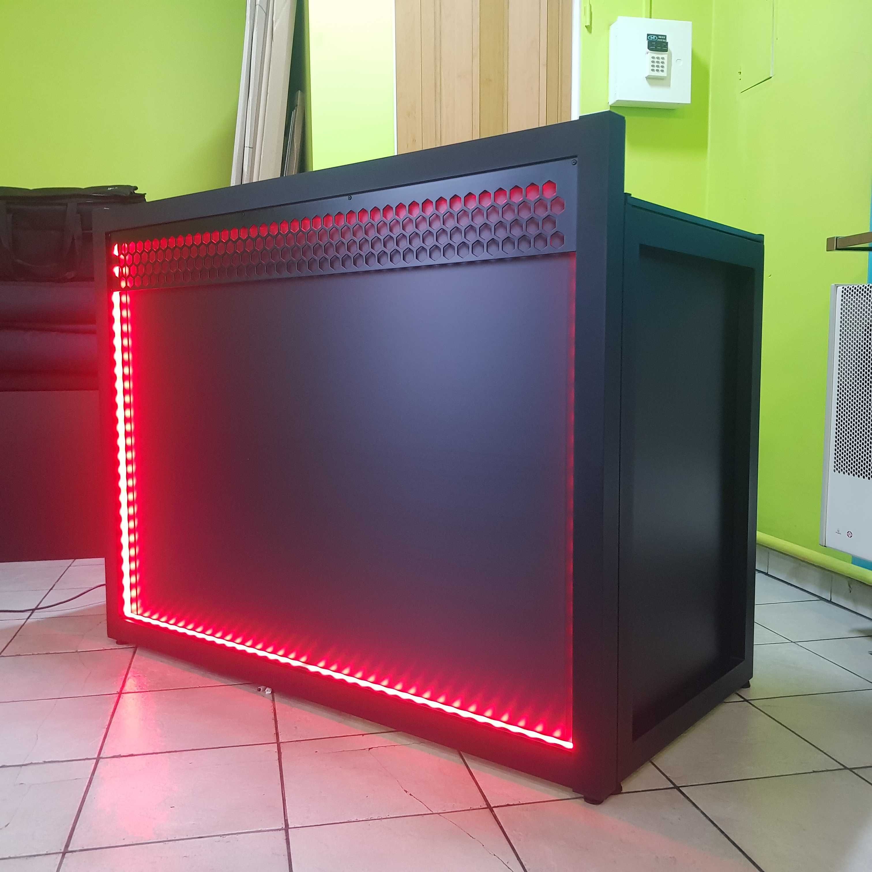 Stół DJ ski Aluminiowy ALNX130 mk II LED