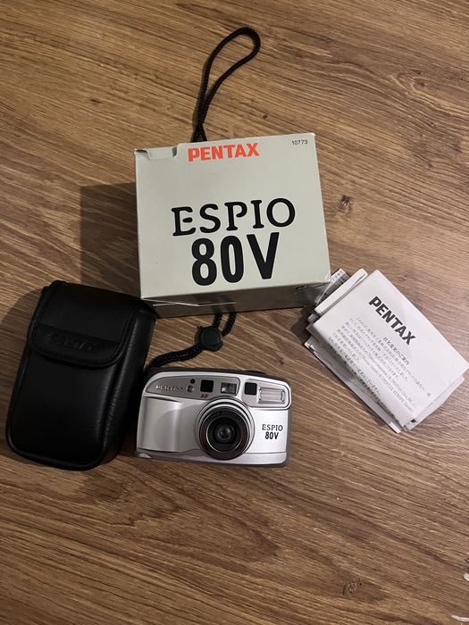 Pentax Espio 80V • Плівковий фотоапарат • Повний комплект