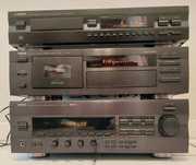 YAMAHA Wieża CDX-393, KX-490, RX-496 CD Player,Cassette Deck,Receiver