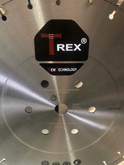 Tarcza diamentowa TREX BETON 400 mm MIDAN nowa 13mm segment