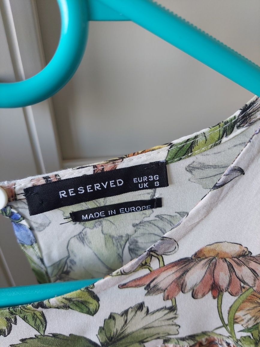 Bluzka Reserved 36 w kwiaty