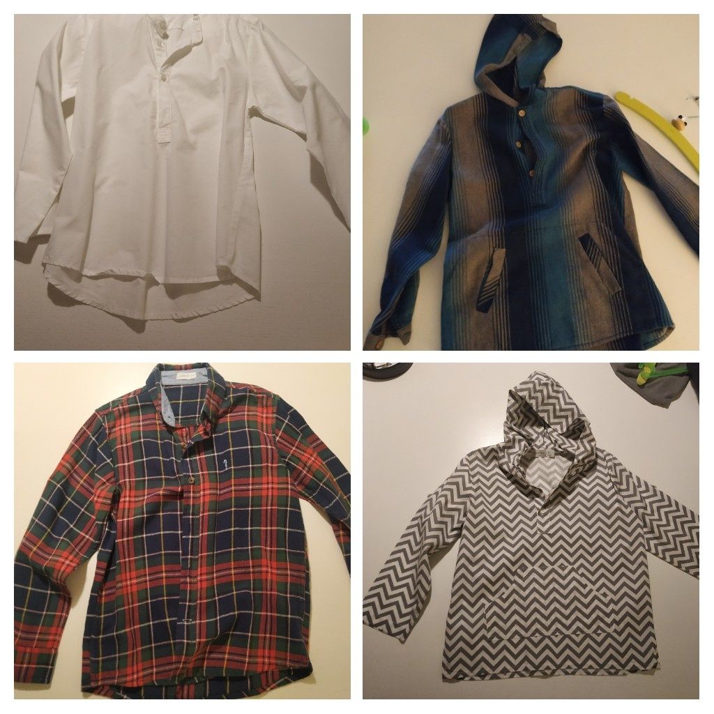 4 peças de roupa menino 6 anos - 35€