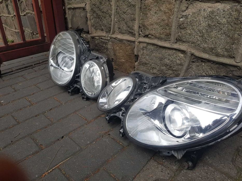 przednia lampa mercedes 211 lift bi xenon eu lampa w211