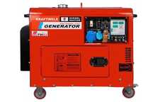 Generator agregat prądotwórczy DIESEL 9.8 KVA 1-Faza- PROMOCJA TaxFREE