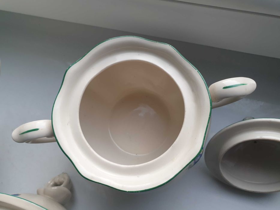 dzbanek i cukiernica porcelana Tułowice